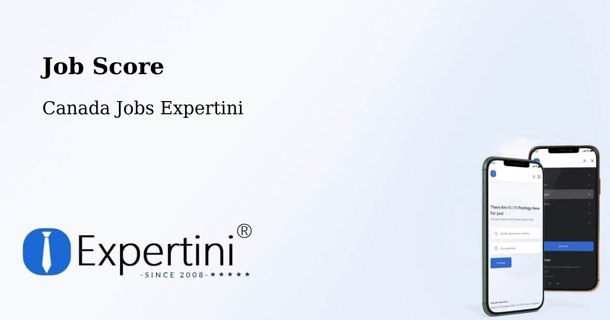 Job Score & Job Description Score Tool – Clearwater - Canada Jobs Expertini